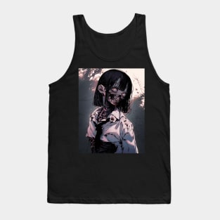 Anime skull skeleton cutie Tank Top